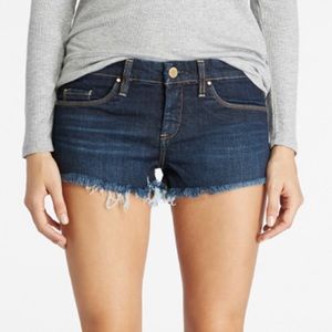 NWT Blank NYC Cut Off Denim Short with Fray Hem